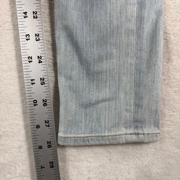 Citizens of Humanity Avedon Ultra Skinny Jeans Light Wash Blue Size 25 Low Rise - Image 8