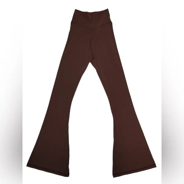Offline Aerie Leggings Womens Small Brown Real Me Xtra Bootcut High Rise Yoga - Image 5