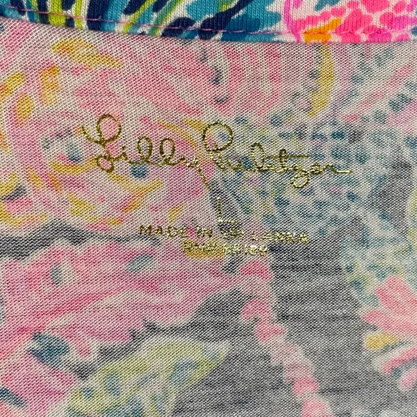 Lilly Pulitzer PJ Knit Long Sleeve Button Down Top - Image 6