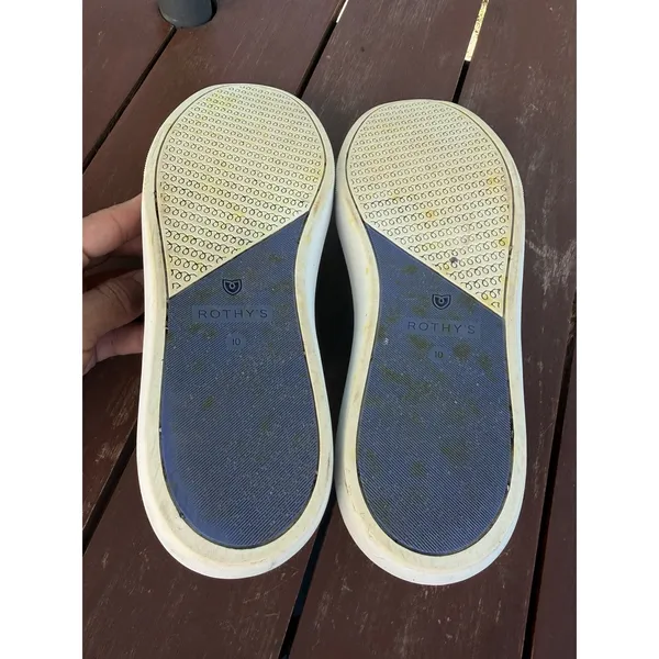 Rothy’s Women The Original Slip On Sneaker Blue Camo Knit Comfort Casual Size 10 - Image 12