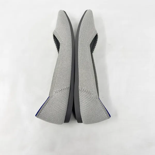 [Rothy’s] The Point Birdseye Gray Slip On Washable Ballet Flats Pointed Toe 6.5 - Image 5