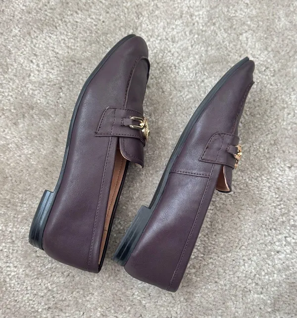 Dark Cherry Tommy Hilfiger Loafers - Image 4