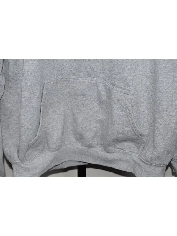 El Dorado Wildcat State Girl's Wrestling 2024 Hoodie Gray Front Kangaroo Pouch - Image 6