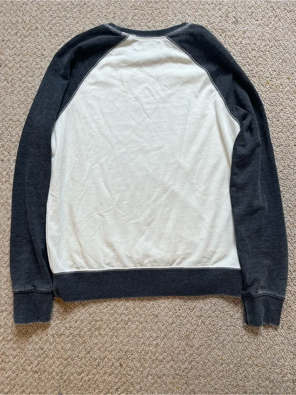Spiritual Gangster Only Good Vibes Retro Raglan Crewneck Sweatshirt size small - Image 3
