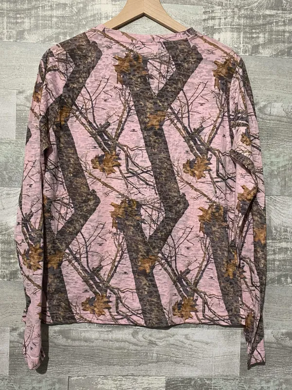 Wilderness Dreams Pink Camo Shirt LG - Image 2