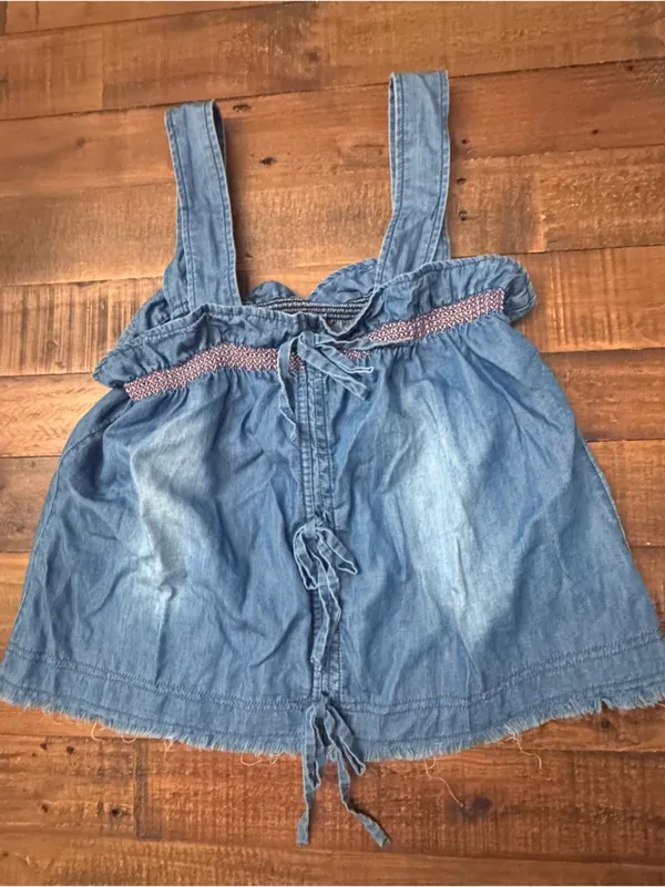 ANTHRO | Pilcro Chambray Swing Tank - Image 4