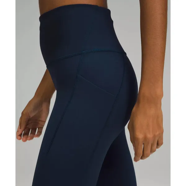 NEW Lululemon Wunder Train High-Rise Tight 0 with Pockets 25 True Navy - Image 4
