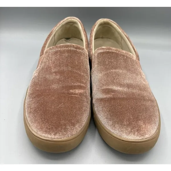 Naturalizer Payson 2 Dusty‎ Rose Slip On Velvet Women's Loafers 9 Casual Comfort - Image 3
