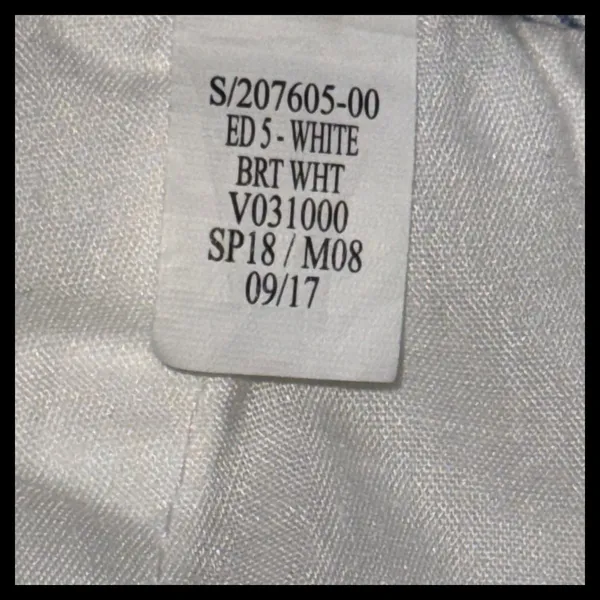 Old‎ Navy Everyday Short Womens 6 White Cotton Blend Chino Casual Summer - Image 7