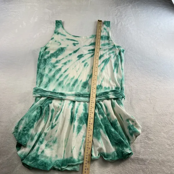 Vtg 90s In Gear L Large Tunic Top Dress‎ Tie Dye USA Whimsy Fairycore Balletcore - Image 7