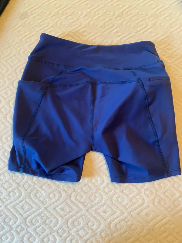 Royal blue Hoka shorts  - Image 4