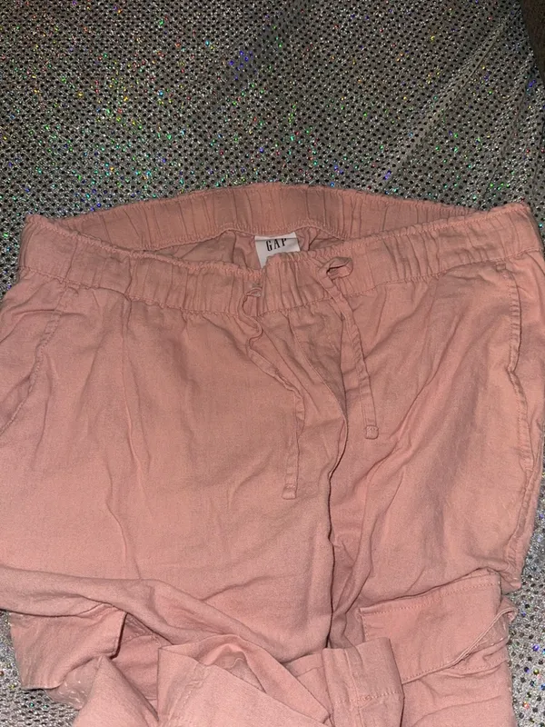 GAP Light Pink Easy Pant Cargo Large LNC - Image 2