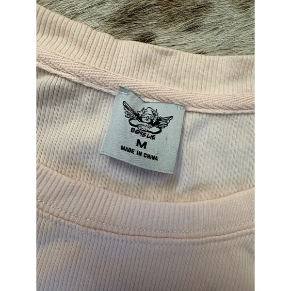 BOYS LIE‎ X Room To Grow Baby Tee Size Medium - Image 3