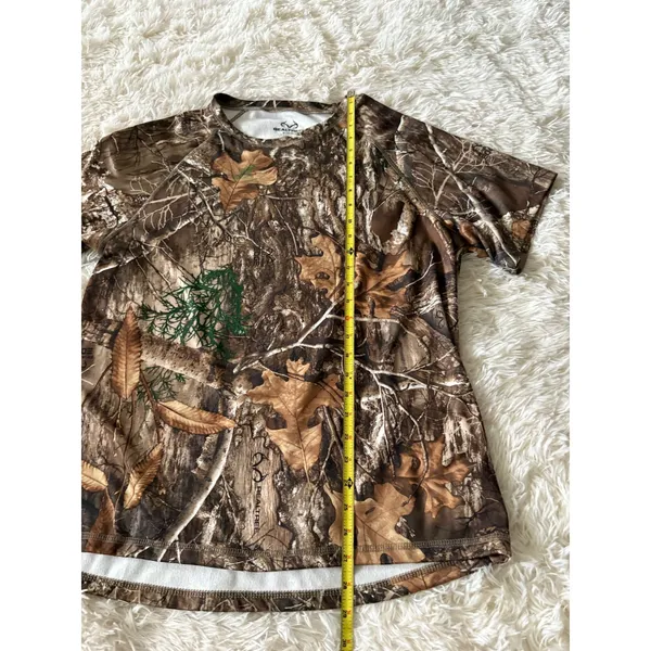 Realtree Edge Camo Short Sleeve T-Shirt Hunting‎ Outdoors Womens Medium - Image 3