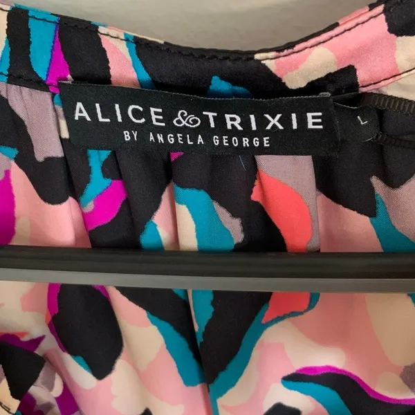 Alice & Trixie Bright Leopard Print NWT size large $297 - Image 2