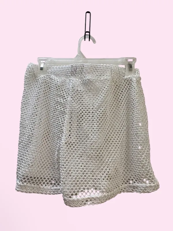 NWT crochet swimsuit cover up shorts - Image 2