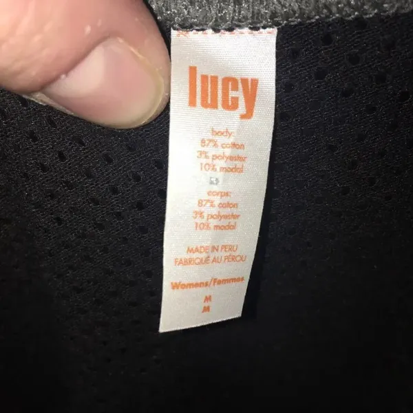 Lucy army green cropped workout top with mesh back Size M - Image 4