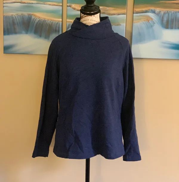 L.L. Bean Mock Neck Fleece - Image 2