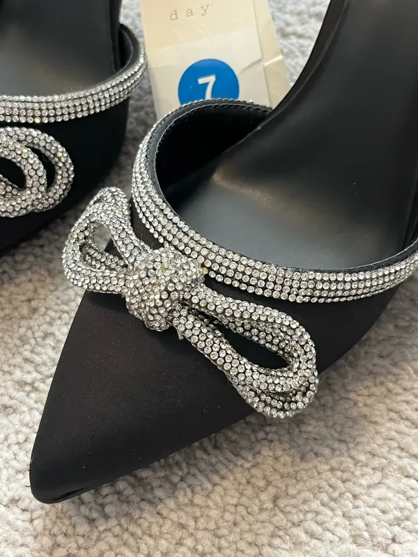 A New Day Black Pointed Heels - Image 3