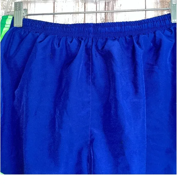 Nike Blue & Green Tempo Shorts •Large - Image 4