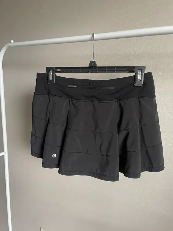 Lululemon Black Tennis Skirt - Image 2