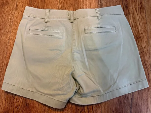 J Crew Green Chino Shorts - Image 2