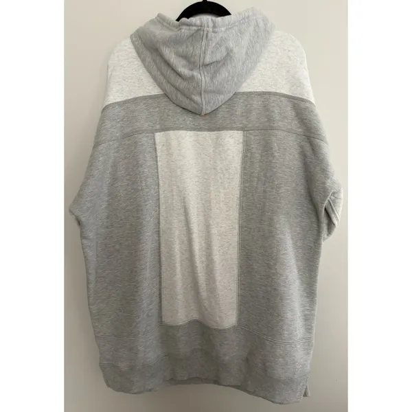 Free People Triple Threat Hoodie Sweatshirt Gray Women's Size Medium - Image 2