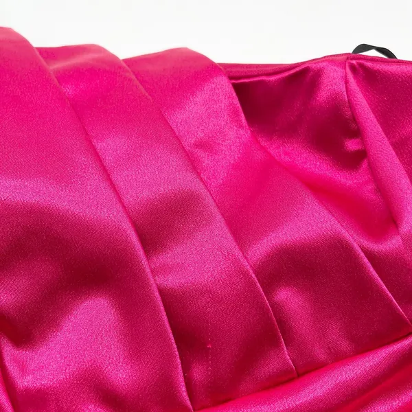 B Wear Too Womens Dress Mini Satin Pink Size 5 Glam Going Out‎ Party Cocktail - Image 7