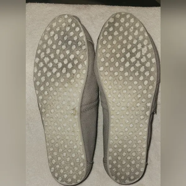 Toms Gray Tweed Alpargata Size 6.5 - Image 2