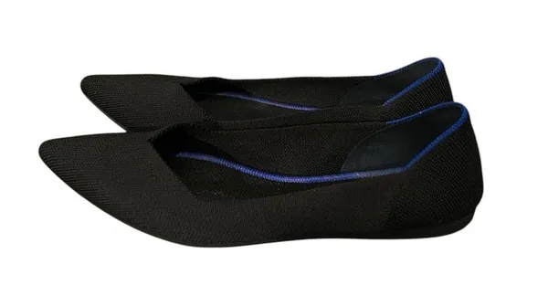 Rothy’s The Point Black Knit Comfort Ballet Flats 9 US/40 EU - Image 2