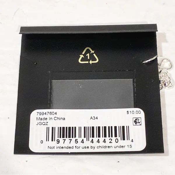 Givenchy Silver Tone Extender‎ Chain Necklace Jewelry NEW - Image 3
