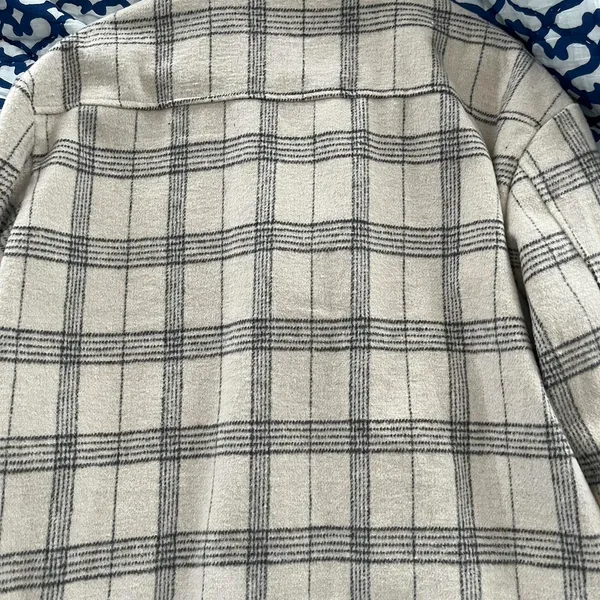 Altar'd State Flannel Plaid Button Up Jacket - Image 2