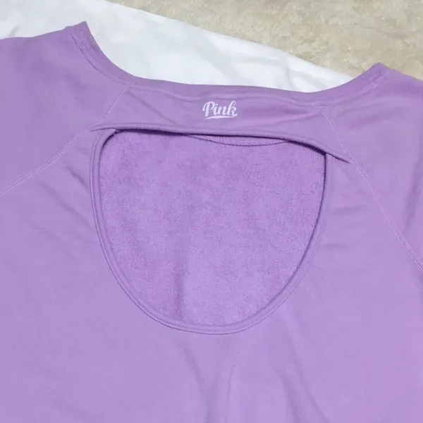 PINK • Lavender Sweater with Cutout Back - Image 2