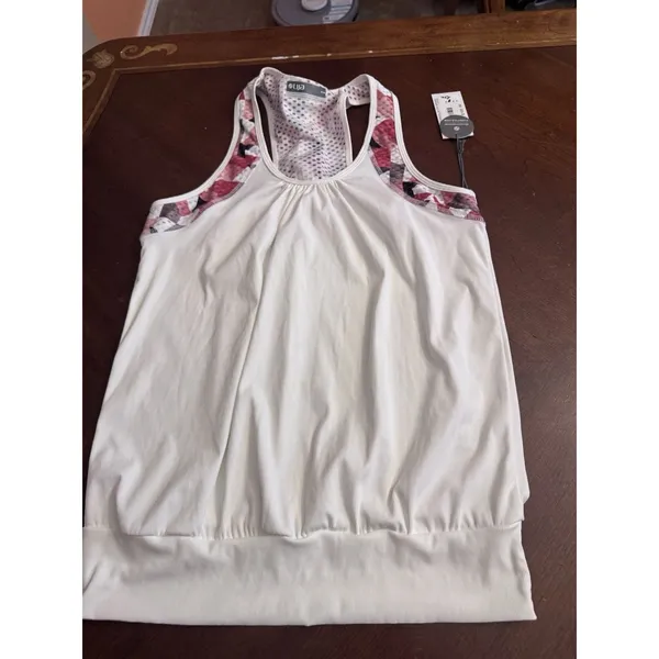 LIJA Activewear Tank style SIZE M White Size M - Image 3
