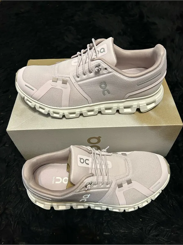 ON CLOUD 6 pink athletic training running shoes sneakers women’s 8 new - Image 8