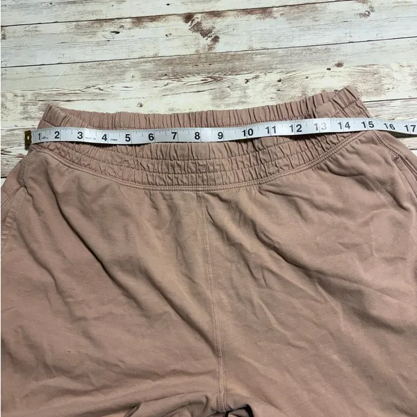 Free People Movement Slouchy Balloon Joggers Large Dusty Pink Stretchy Comfy FP - Image 5