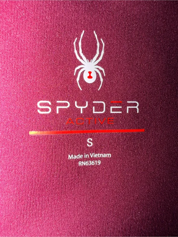 Spyder Women’s Cargo Leggings in Burgundy - Image 4