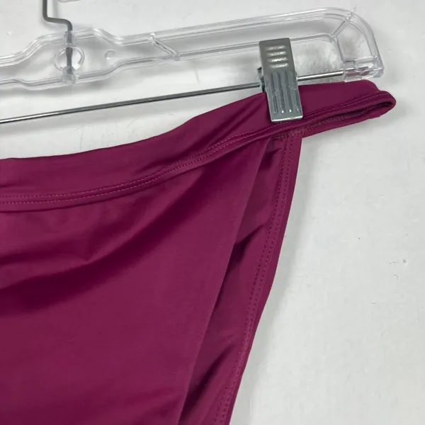 NWT Andie Swim The Caicos Bottom Bikini Bottom Flat Plum Size Medium M NEW - Image 3