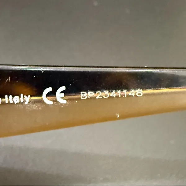 PRADA VPR 16G 766-101 Brown Tortoise Shell 53-17-135 Rectangular Eyeglass Frame - Image 12