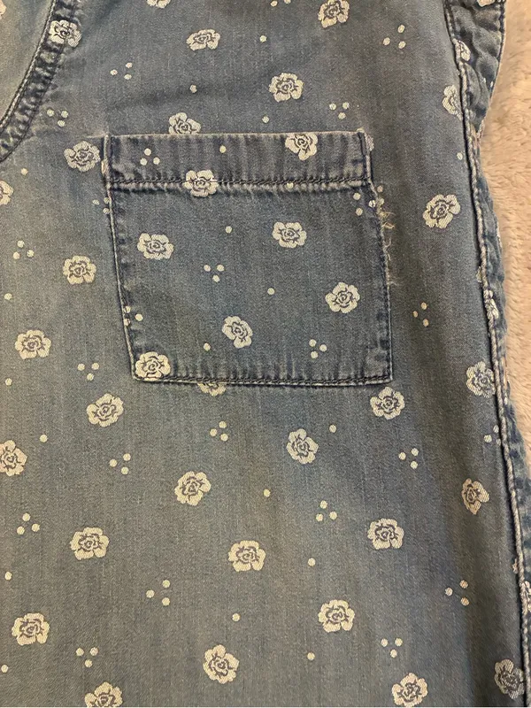 Women’s Basic Editions Brand Denim Printed Button - Image 10
