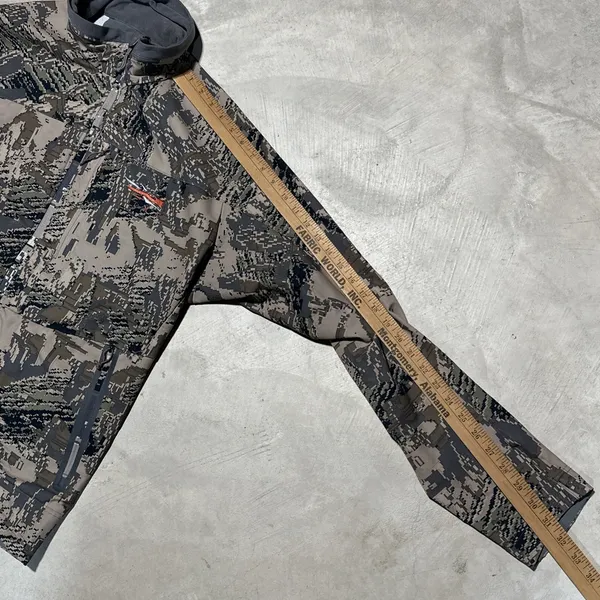 Sitka Gear Ambient Jacket XL Lightweight Full Zip Gore Optifade Digital Camo - Image 7