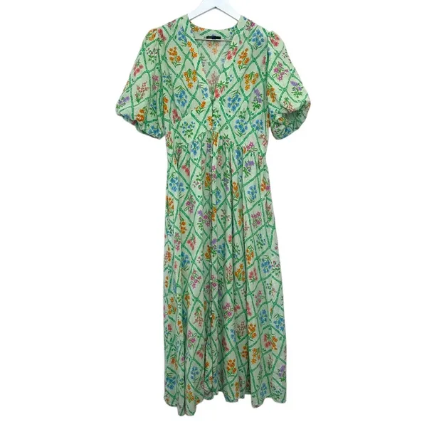 Nobody’s Child x Happy Place by Fearne Cotton Floral Midi Dress Size 6 - Image 3
