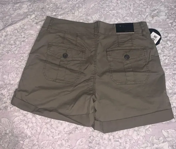 Marshalls Army Green Mom Cargo Shorts - Image 2