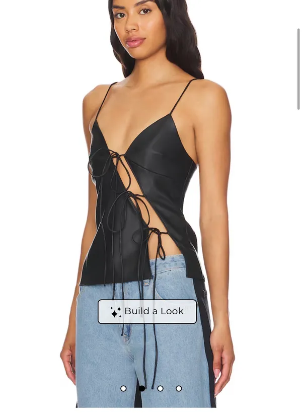 Revolve top Lioness black top - Image 2