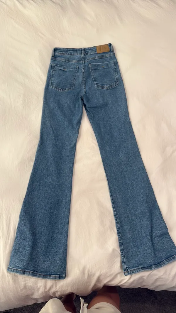 ZARA High-Rise Flare Jeans - Image 2