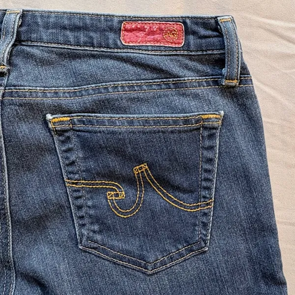 AG Adriano Goldschmied Soft Stretch Bootcut Flare Jeans Made in USA Sz 28💛 - Image 8