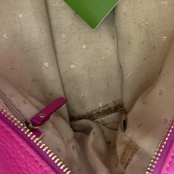Kate Spade pink leather handbag - Image 10