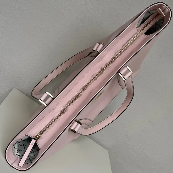 Kate Spade Light Pastel Pink Tote Purse Bag - Image 6