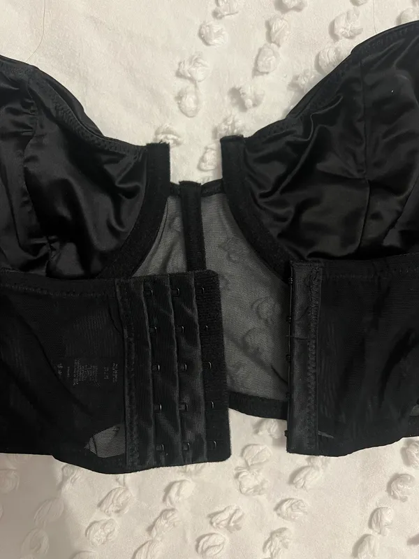 Dynamite Black Mesh Top - Image 5