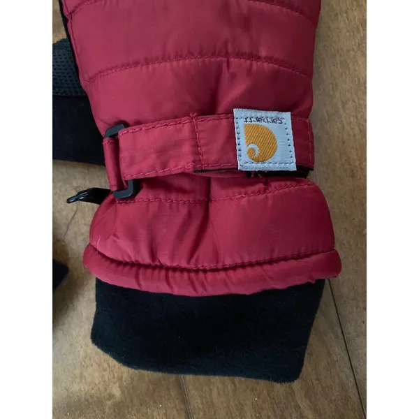 Carhartt WOMEN'S QUILTS MITT STYLE #WA625 in crabapple color - Image 6